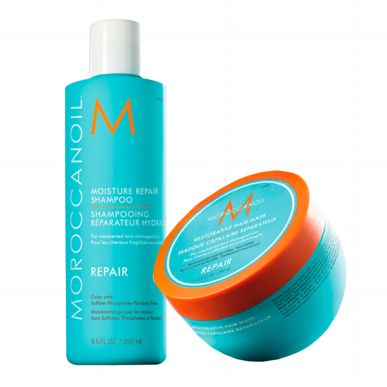 MOROCCANOIL REPAIR – DÚO SHAMPOO Y MASCARILLA - 1