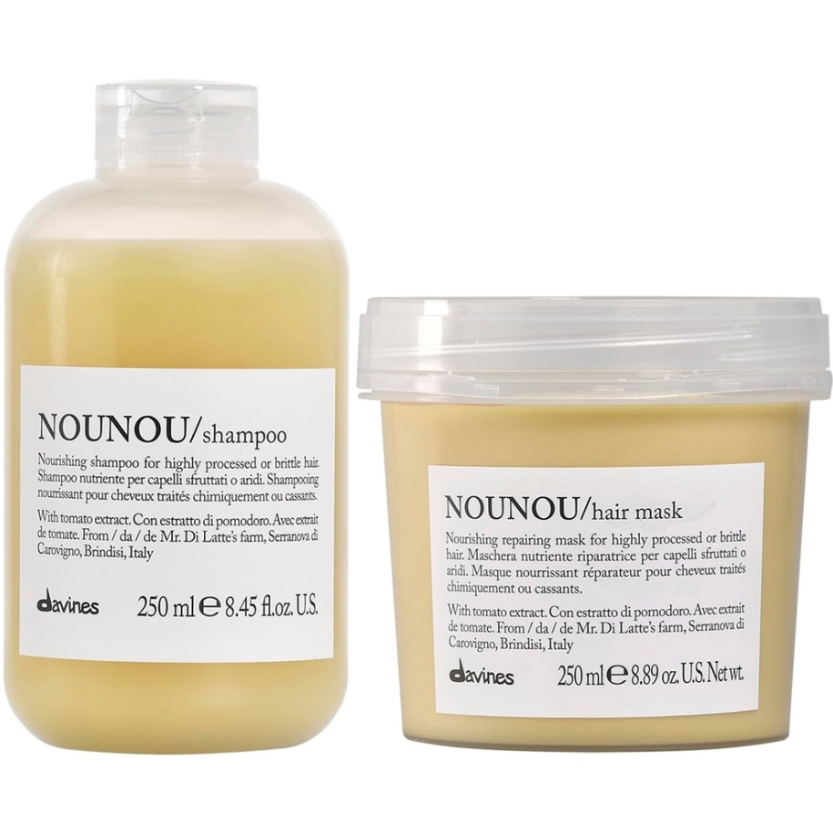 DAVINES NOUNOU – DÚO SHAMPOO 250 ML + MASCARILLA 250 ML - 1