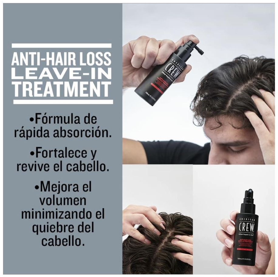 AMERICAN CREW ANTI HAIR LOSS LEAVE-IN TREATMENT 100 ML - 2
