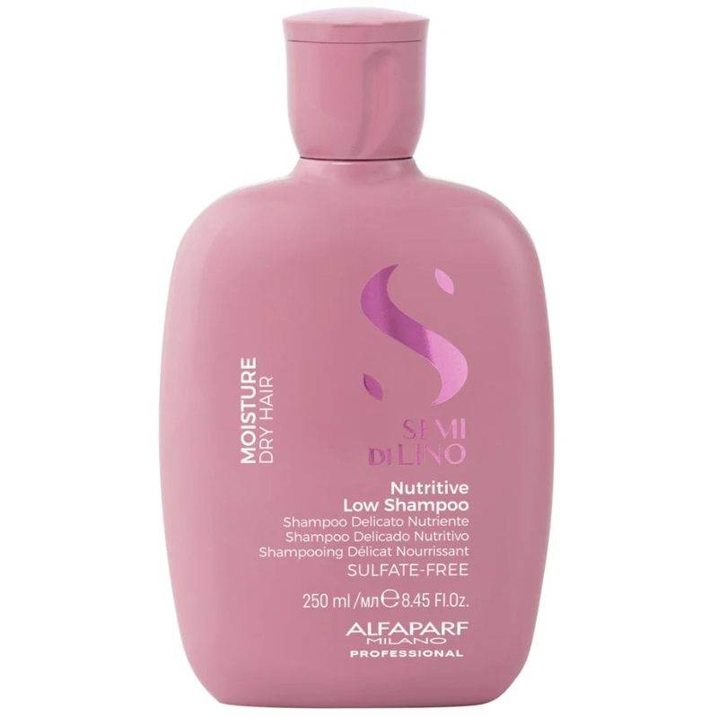 ALFAPARF SEMI DI LINO NUTRITIVE TRÍO SHAMPOO 250 ML + LEAVE-IN CONDITIONER 200 ML + MASK 200 ML - 2