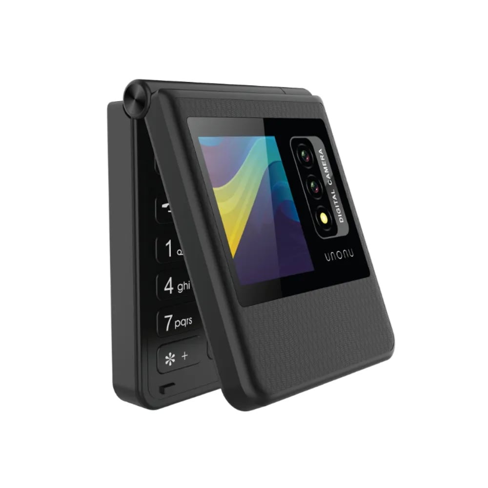UNONU UF1L FLIP PHONE 128MB 32MB NEGRO - 1