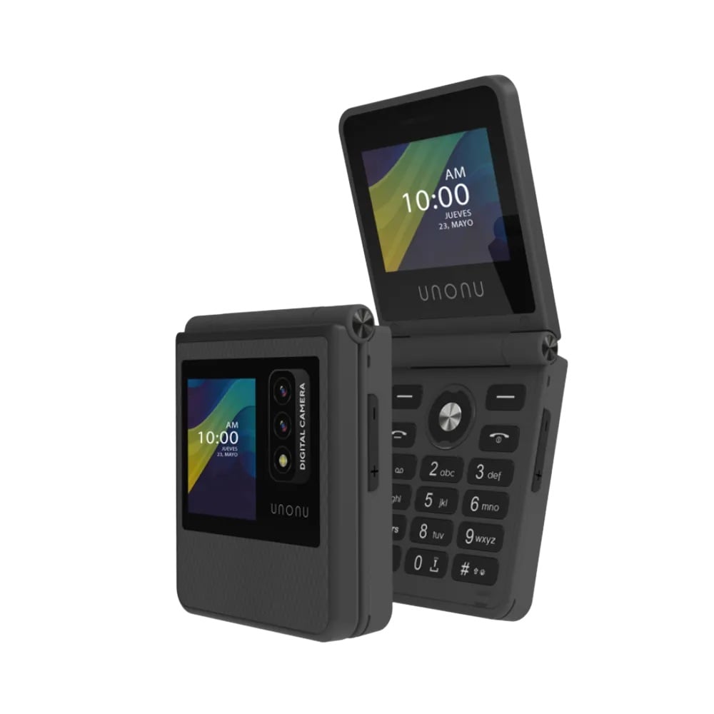 UNONU UF1L FLIP PHONE 128MB 32MB NEGRO - 2