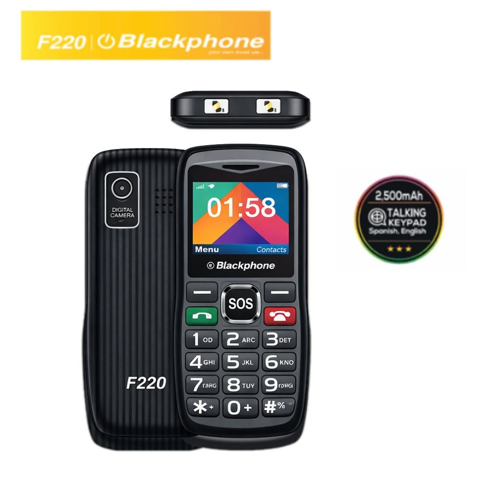 BLACKPHONE F220 4G 128MB 48MB NEGRO - 3