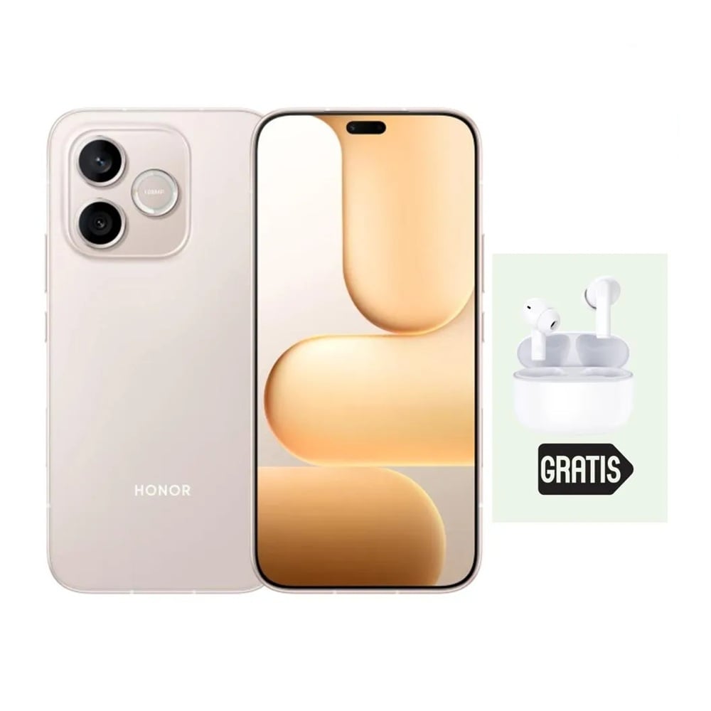 HONOR 600E + CHOICHE EARBUDS X7 LITE 256GB 8GB GOLD - 1