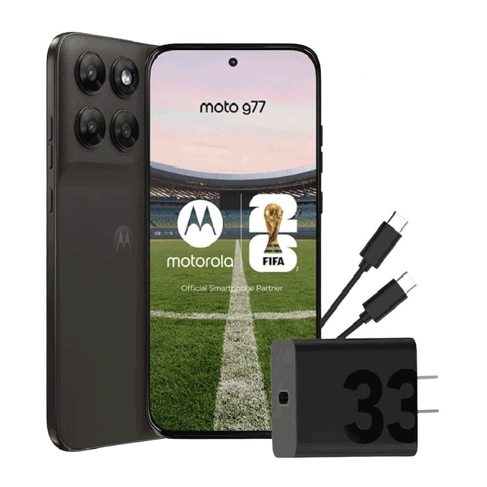 MOTOROLA MOTO G77 256GB 8GB NEGRO - 3