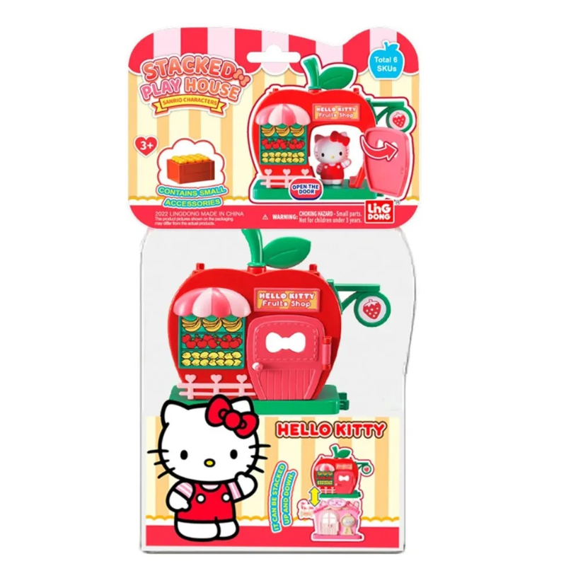 SANRIO STACKED PLAY HOUSE HELLO KITTY - 1