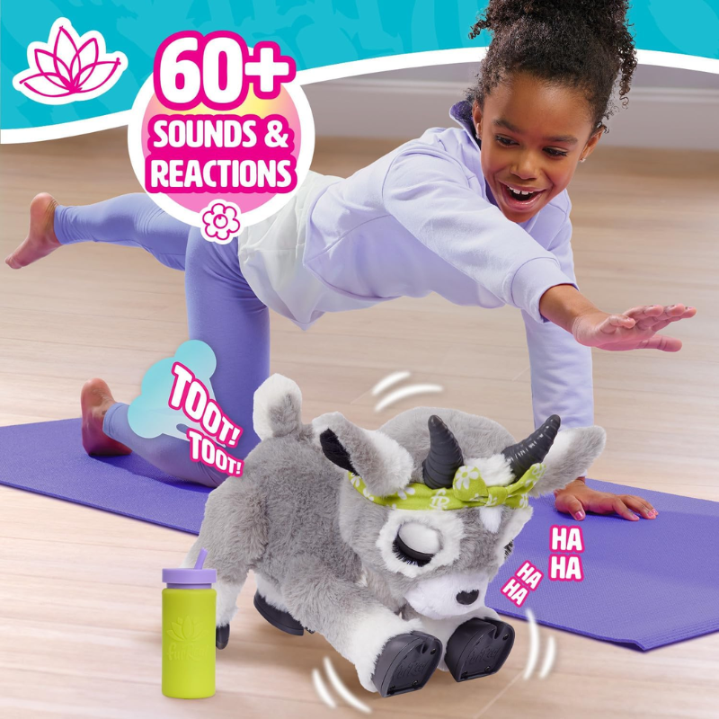 FURREAL DAISY THE YOGA GOAT - JUGUETE INTERACTIVO DE PELUCHE - 2