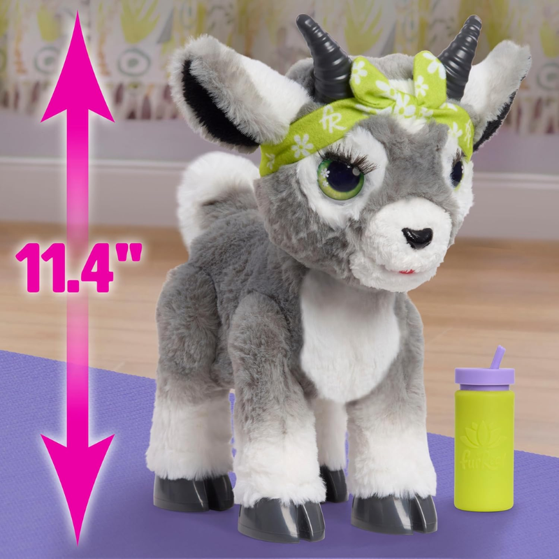FURREAL DAISY THE YOGA GOAT - JUGUETE INTERACTIVO DE PELUCHE - 4