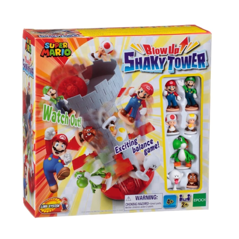 SUPER MARIO BLOW UP! SHAKY TOWER -JUEGO DE MESA - 2