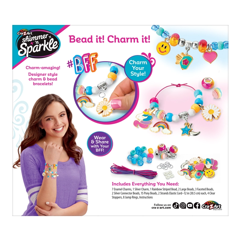 SHIMMER 'N SPARKLE BFF CHARM KIT - SMALL BOX - 4