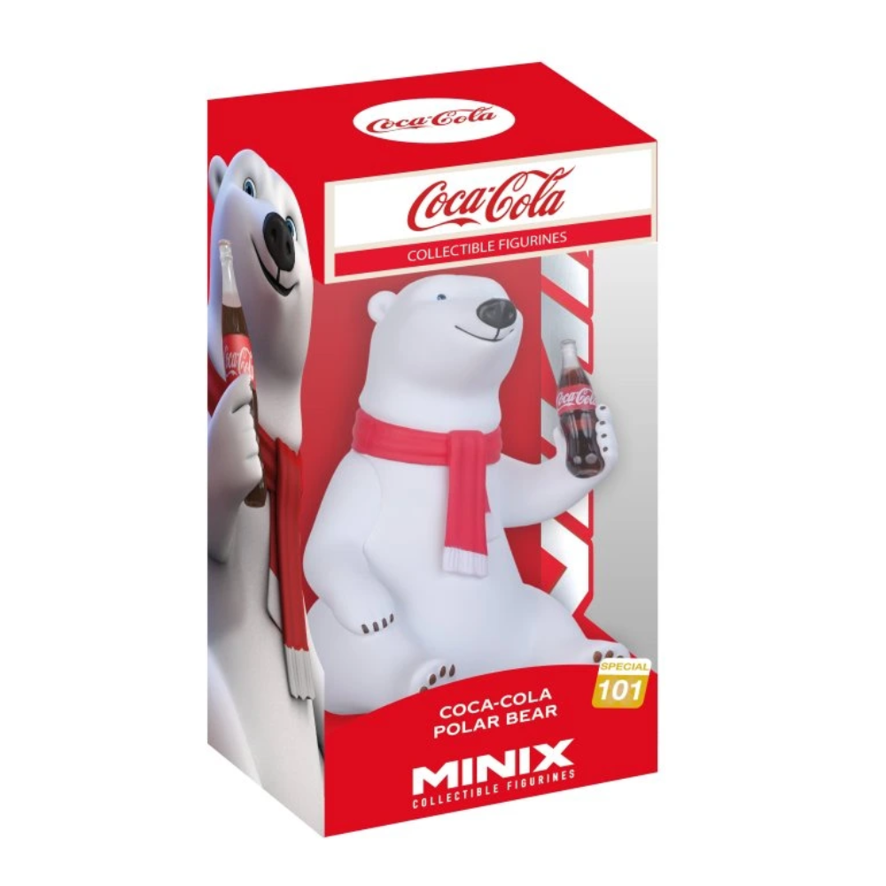 MINIX FIGURINE COCA COLA - POLAR BEAR - 1