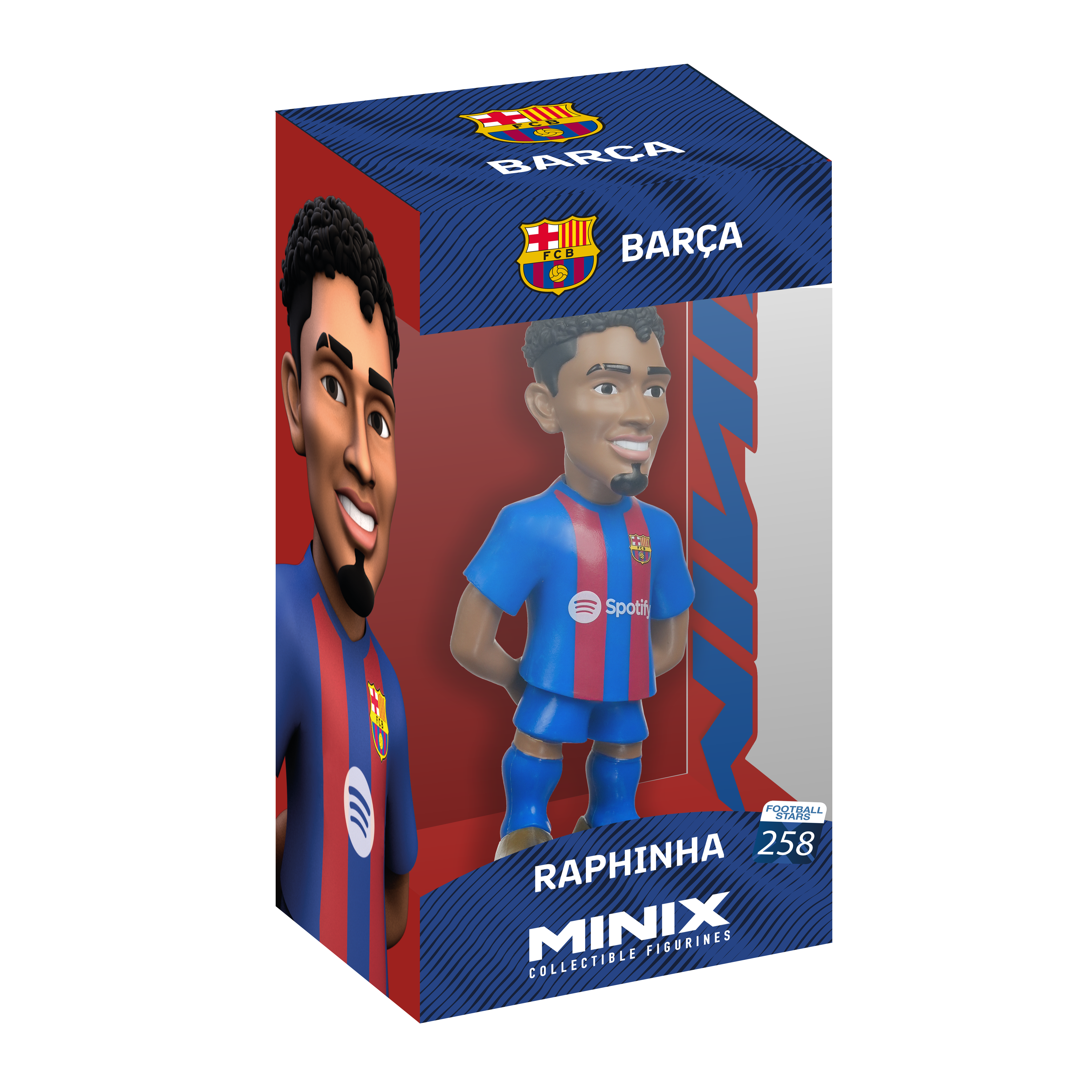 MINIX FIGURINE FC BARCELONA - RAPHINHA - 1