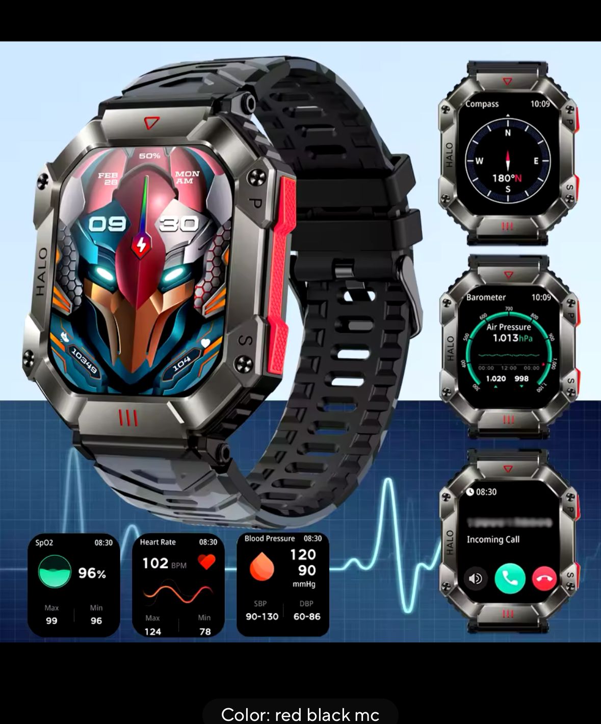 RELOJ DIGITAL KR80 SEMBONO - 1