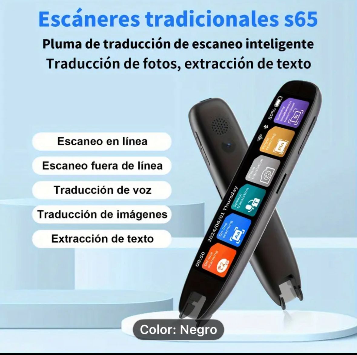 LAPIZ TRADUCTOR DE IDIOMAS VOZ Y TEXTO CON CHATGPT - 3