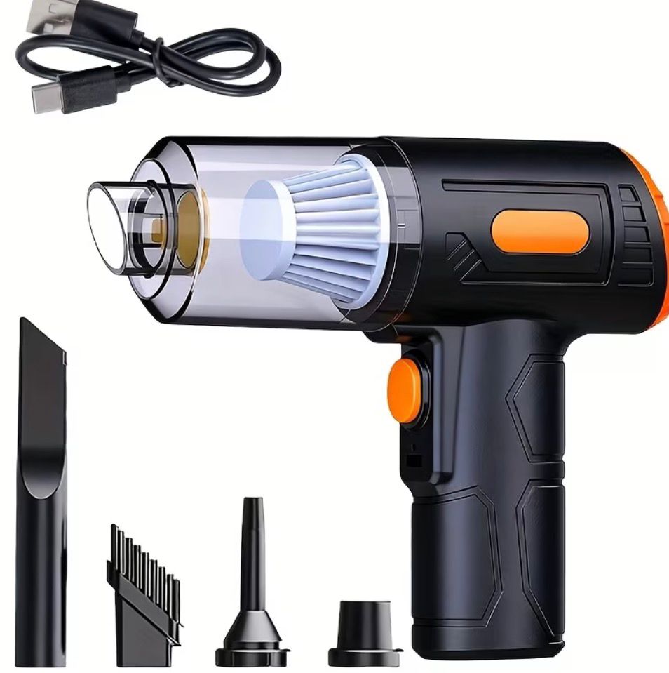 ASPIRADORA PORTATIL RECARGABLE 4 EN 1 - 5