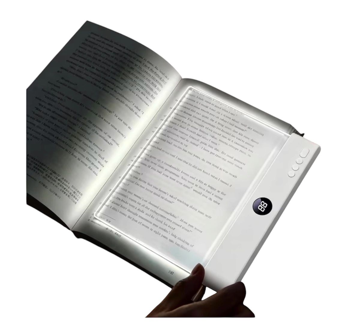 LUZ LAMPARA RECARGABLE TEMPORIZADOR LECTURA LEER LIBRO - 1