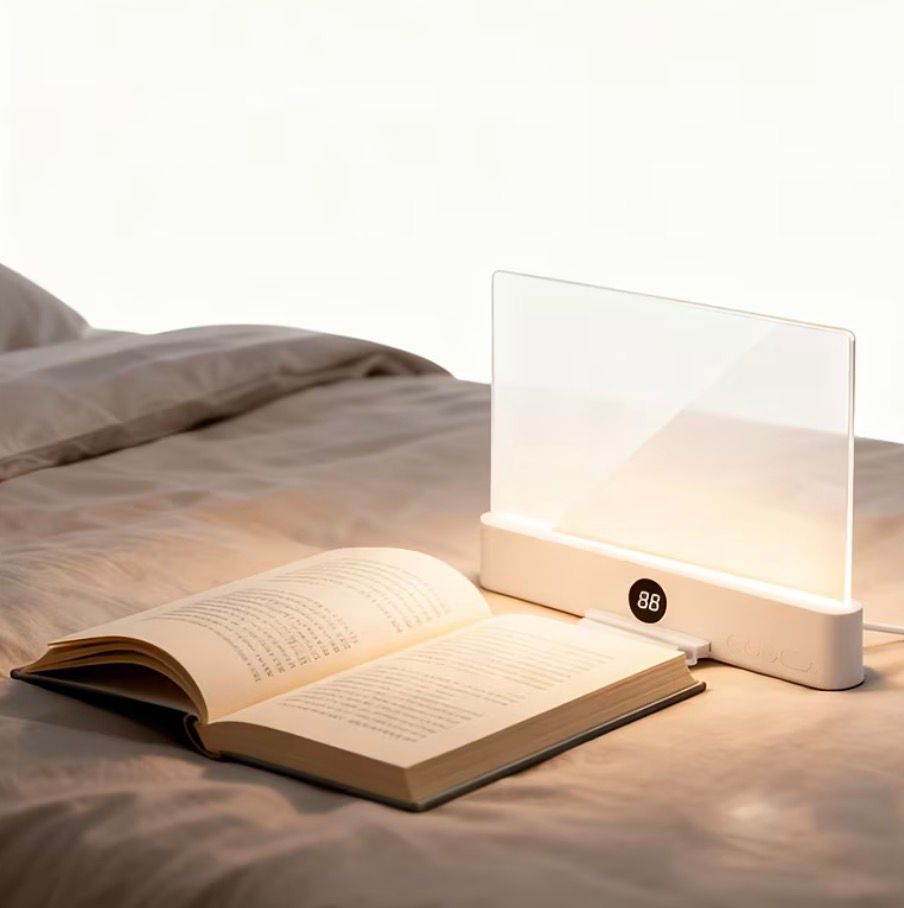 LUZ LAMPARA RECARGABLE TEMPORIZADOR LECTURA LEER LIBRO - 4