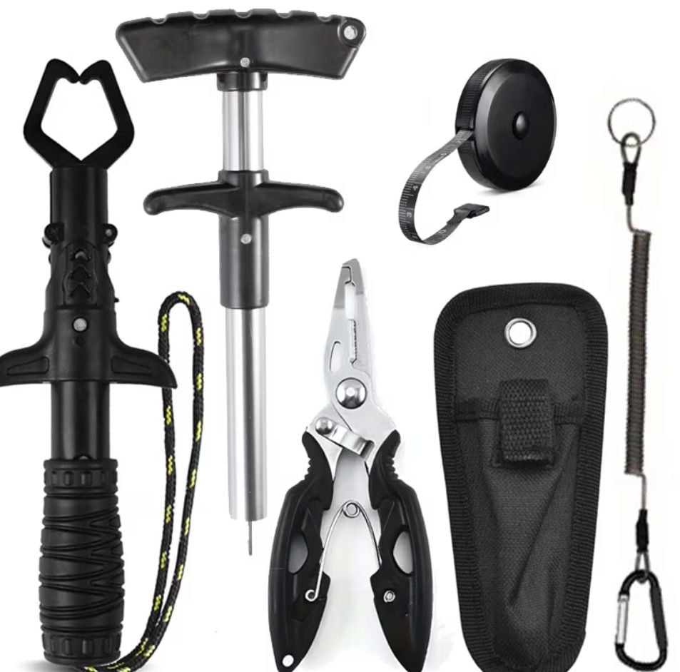 ACCESORIOS DE PESCA PESCAR CAÑA NEGRO - 1