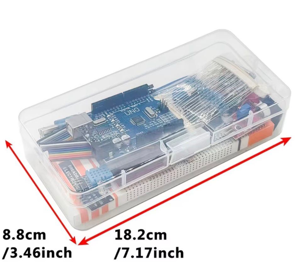 KIT ELECTRÓNICA CON ARDUINO UNO R3 CH340 KLYSTR - 3