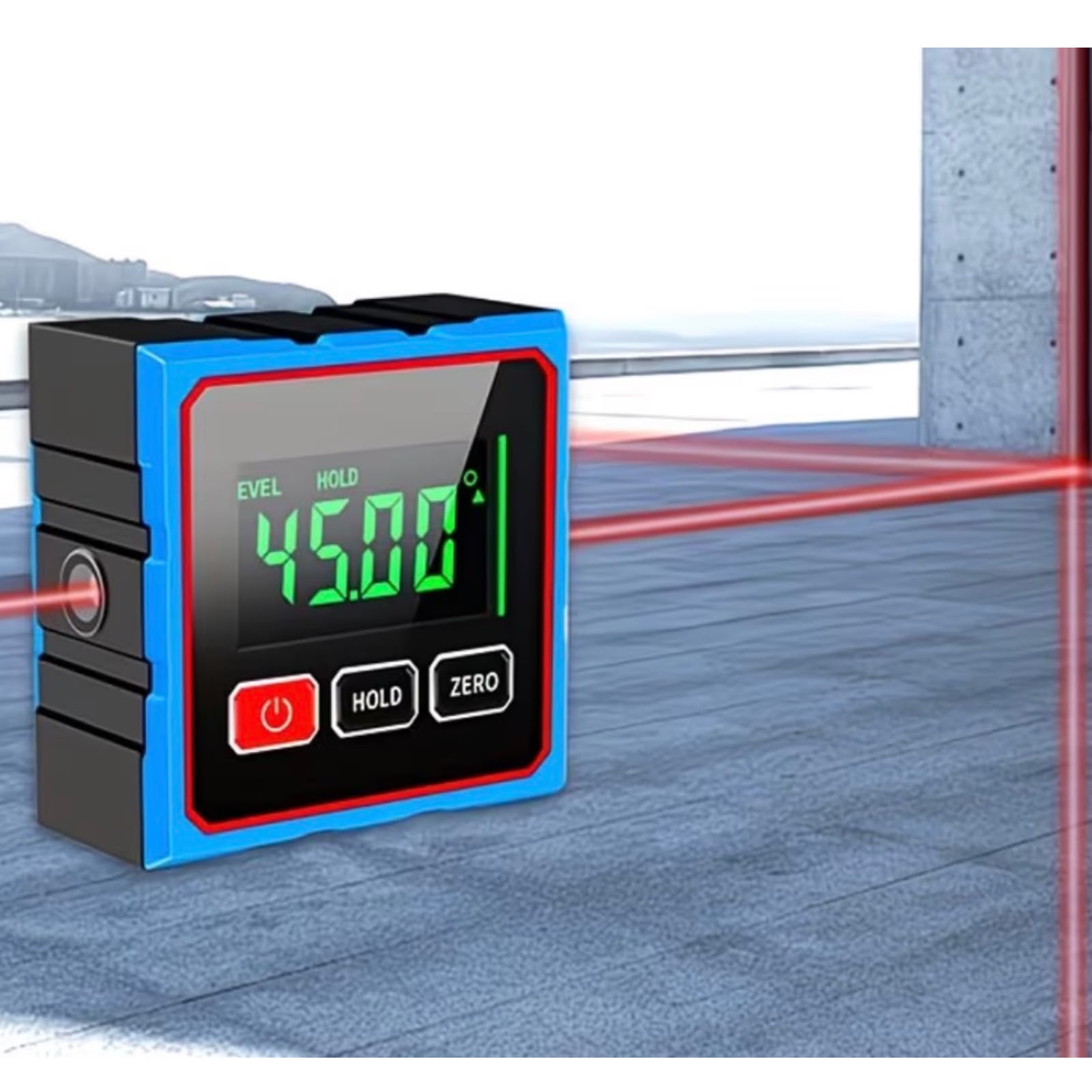 INCLINOMETRO DIGITAL LASER CRUZ RECARGABLE - 2