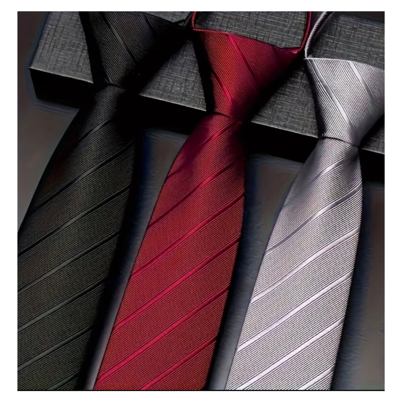 SET 3 CORBATAS NUDO INSTANTANEO M2 - 1