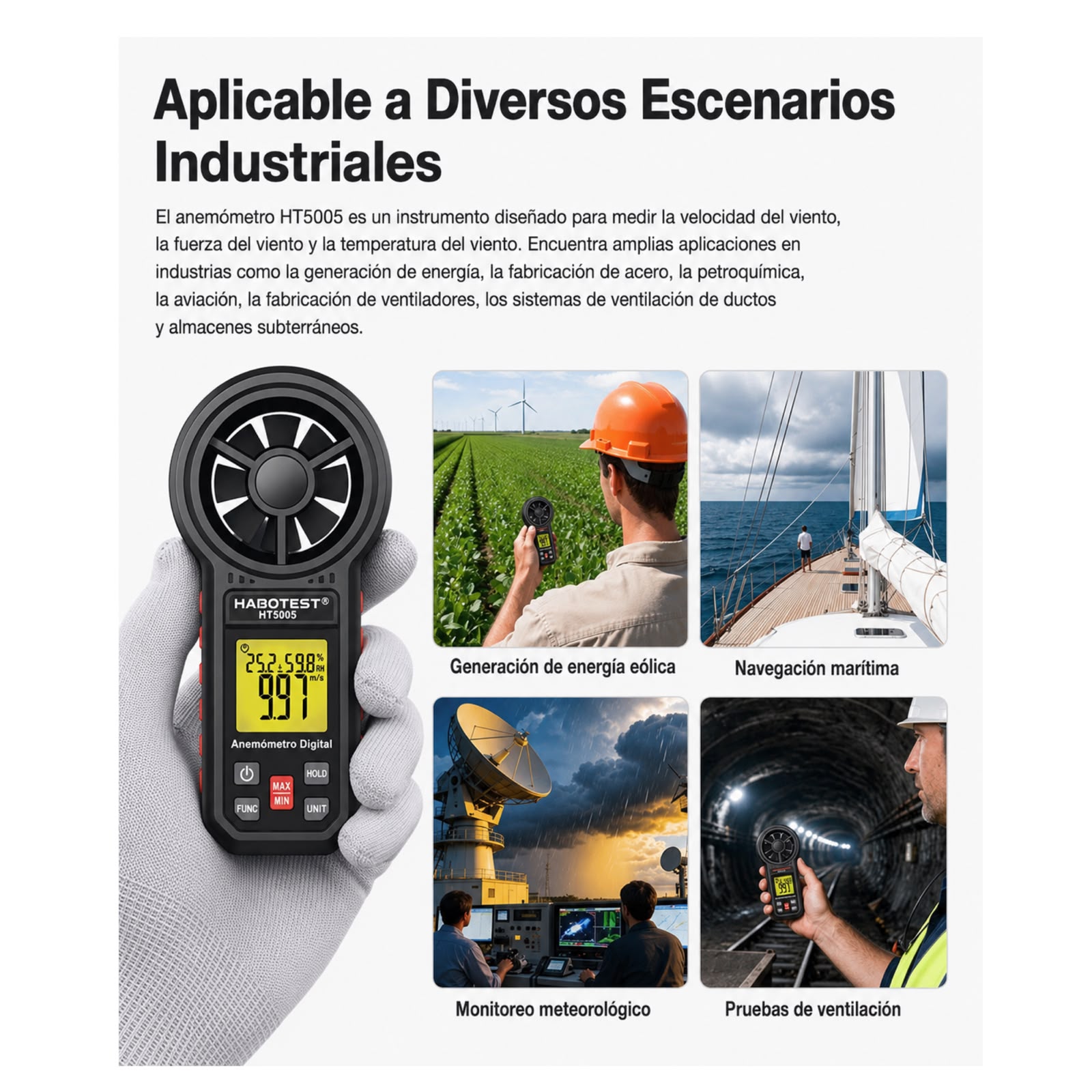 ANEMOMETRO HABOTEST PROFESIONAL - 2