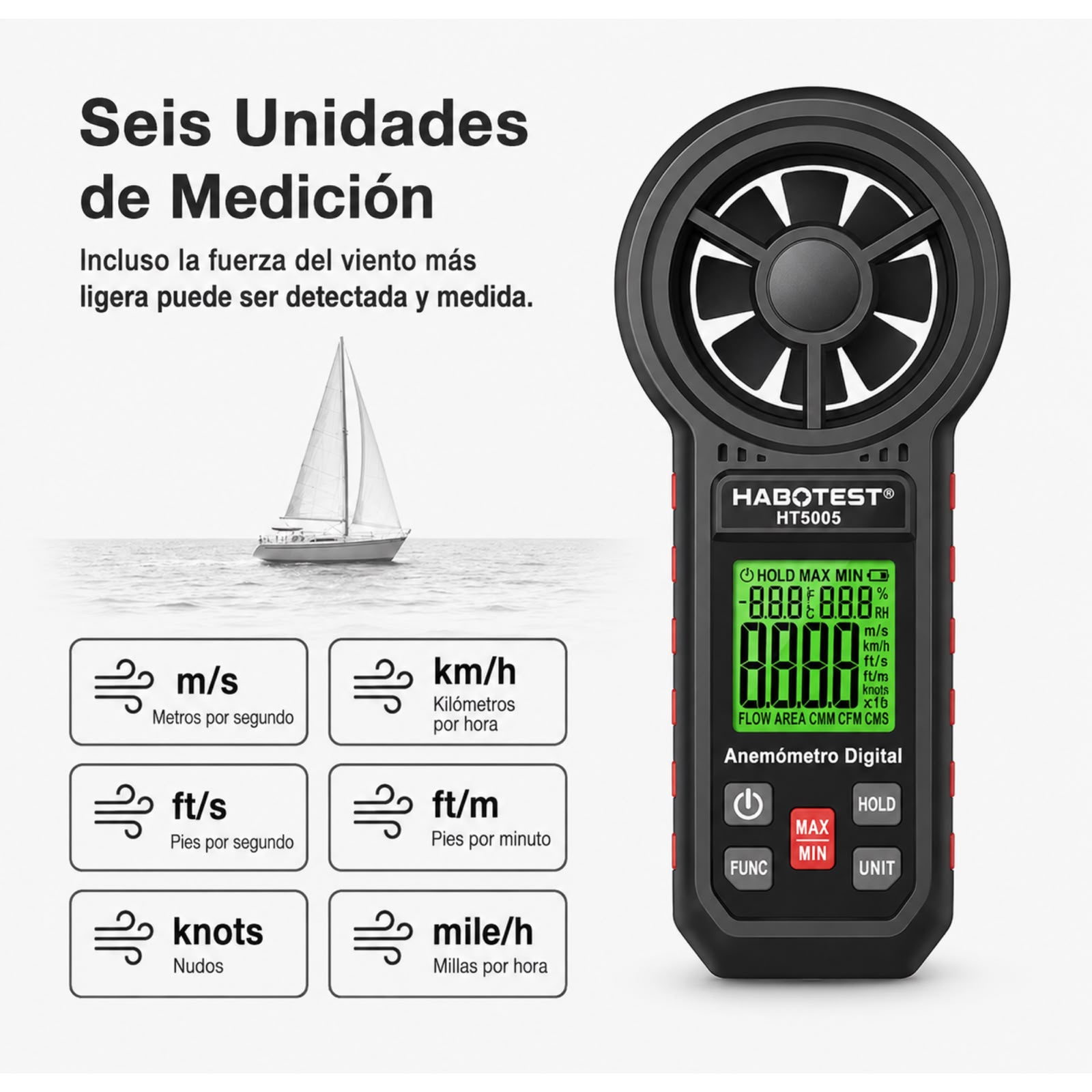 ANEMOMETRO HABOTEST PROFESIONAL - 3