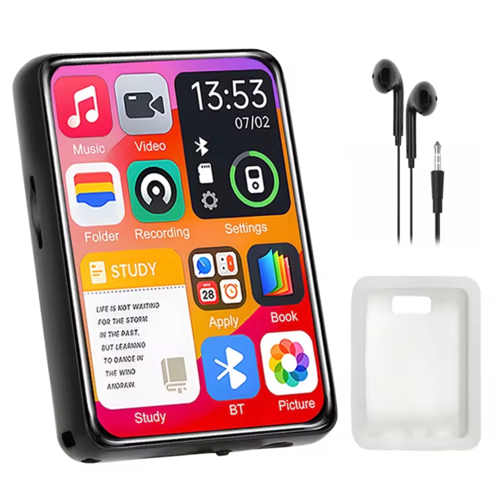 REPRODUCTOR MP3/MP4 BLUETOOTH TACTIL 32GB - 3