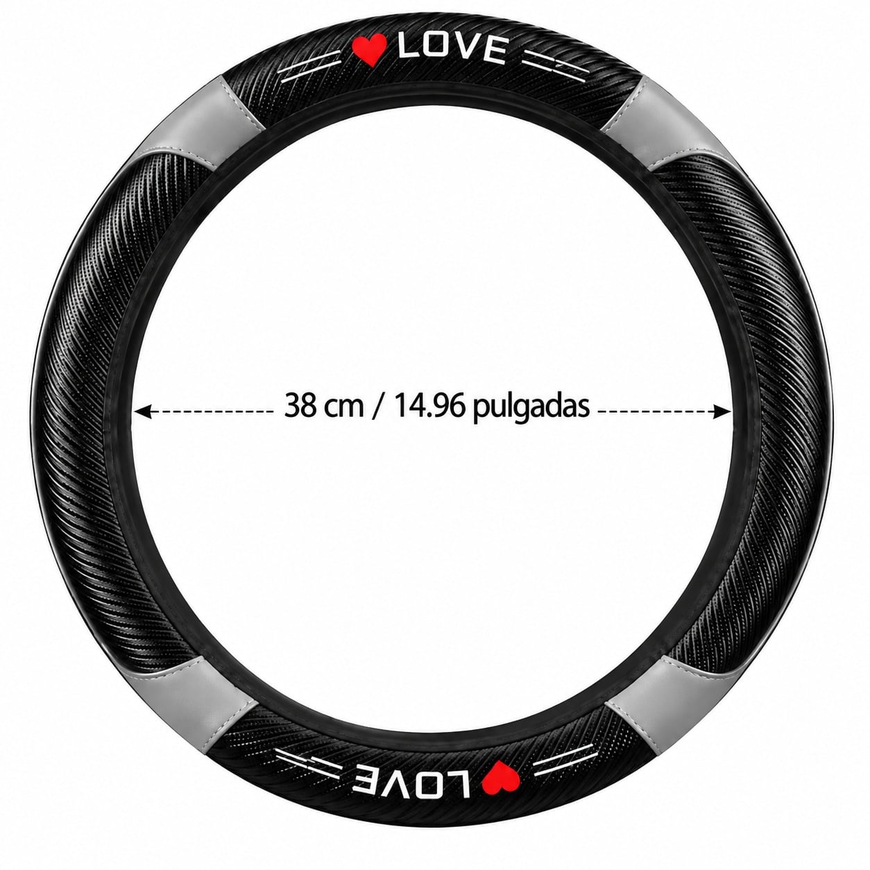 FUNDA PORTA VOLANTE DE CARRO MOD2 - 2