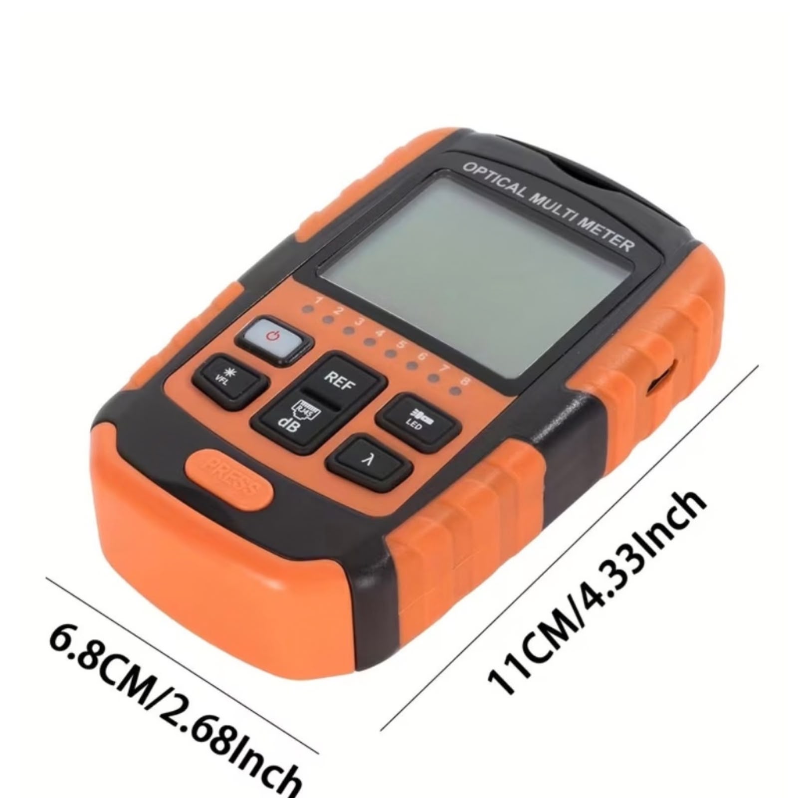 MEDIDOR DE FIBRA OPTICA -50 A +26 DBM - 2