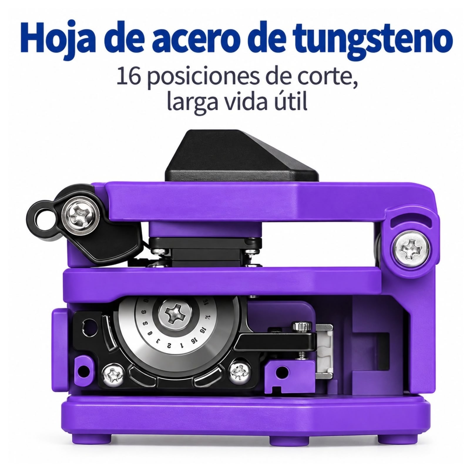 CORTADOR DE FIBRA ÓPTICA AUA-6C DE ALTA PRECISIÓN - 5