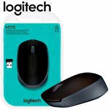MOUSE LOGITECH M170 WIRELESS BLACK - 4