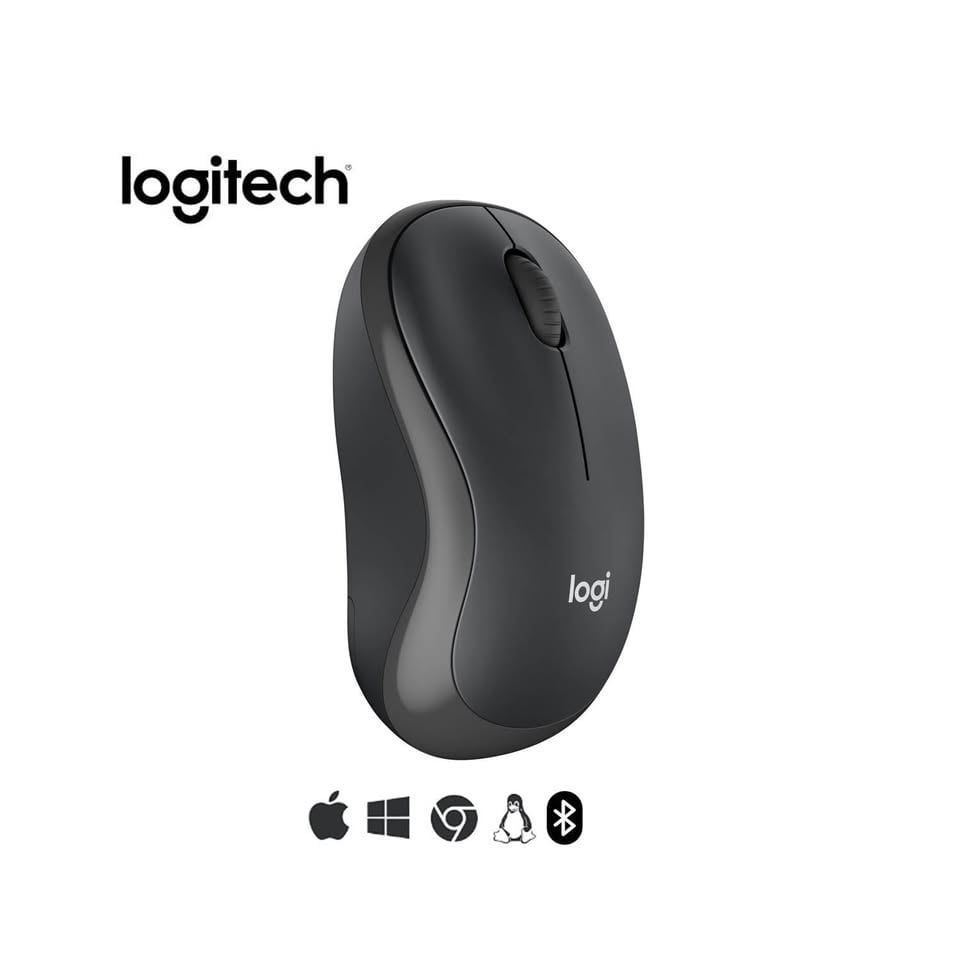 MOUSE LOGITECH M240 SILENT WIRELESS BLUETOOTH BLACK - 1