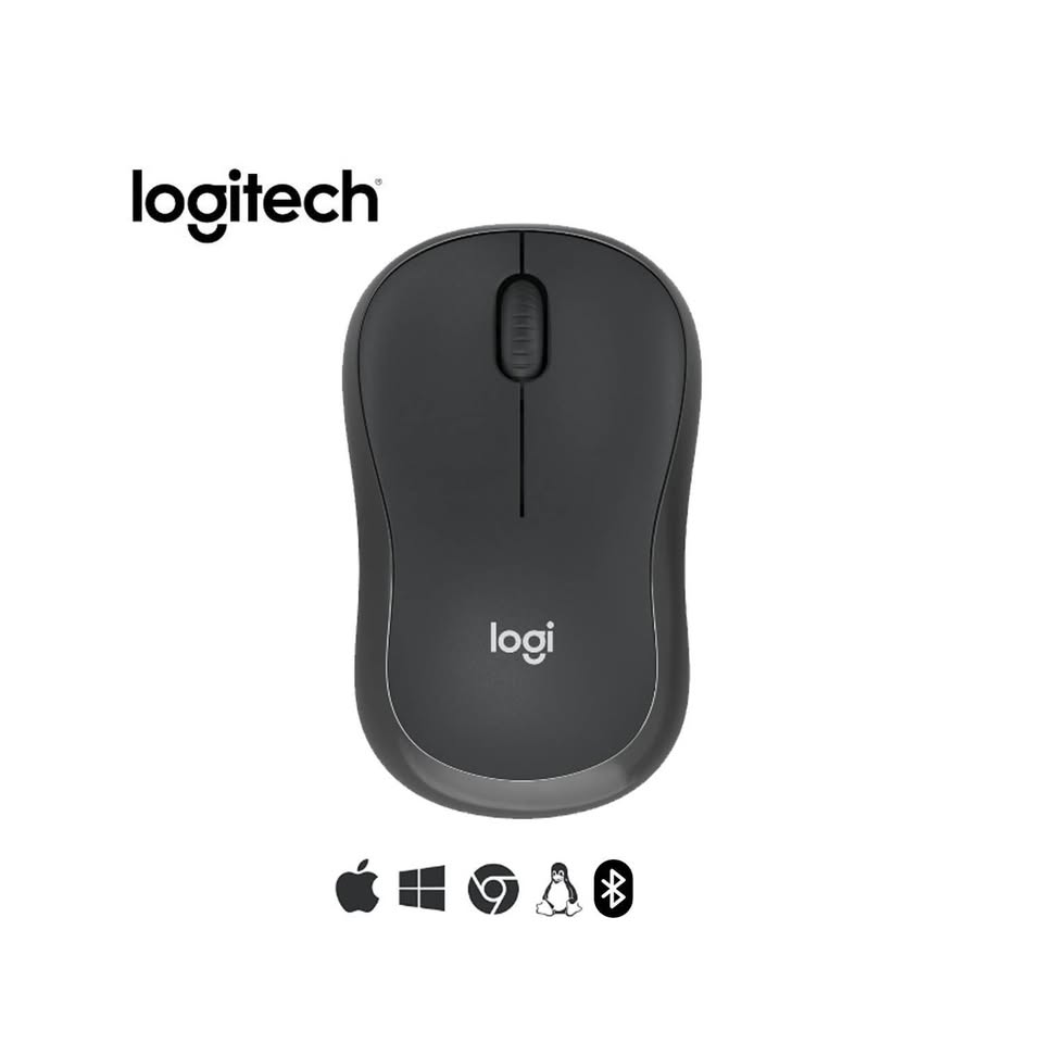 MOUSE LOGITECH M240 SILENT WIRELESS BLUETOOTH BLACK - 4