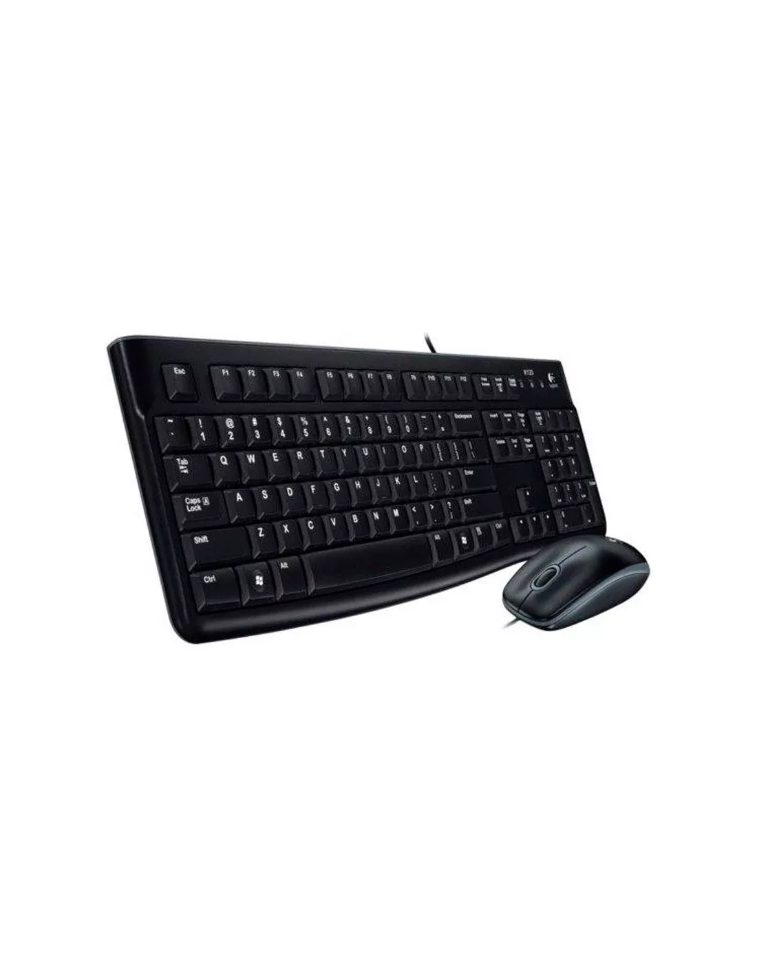 KIT LOGITECH ALAMBRICO MK120 TECLADO Y MOUSE - 3