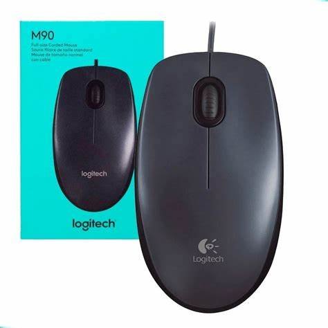 MOUSE LOGITECH M90 1000DPI CABLE USB NEGRO - 2