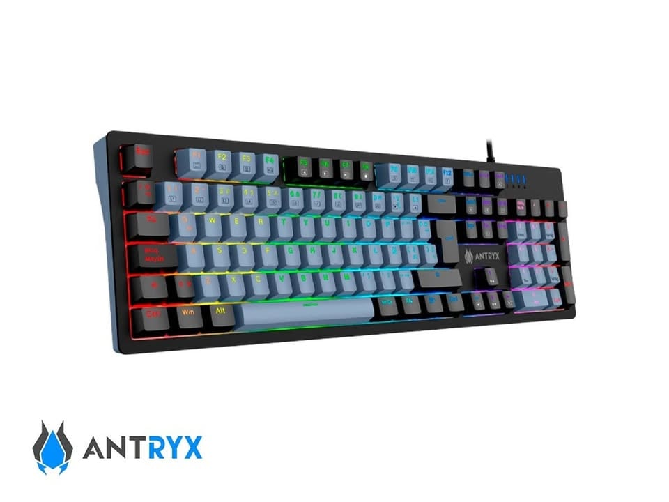 TECLADO GAMING ANTRYX MK-860L MECANICO SW BLUE RGB BLACK - 3