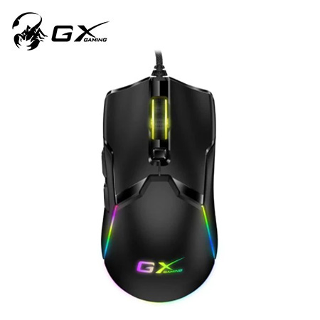 MOUSE GENIUS GXSCORPION M700 7200DPI 6BOT+MEMORIA INTEGRADA RGB BLACK - 1