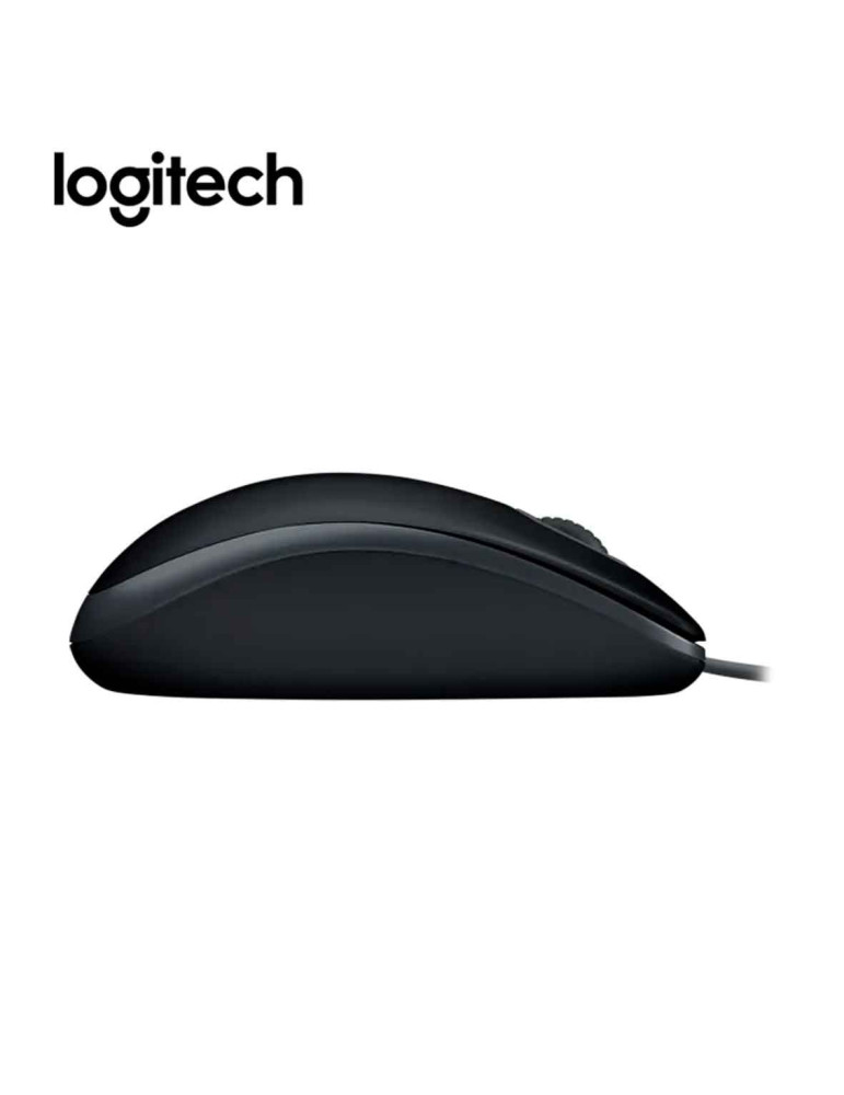 MOUSE LOGITECH M110 SILENT OPTICO CABLE USB BLACK - 4