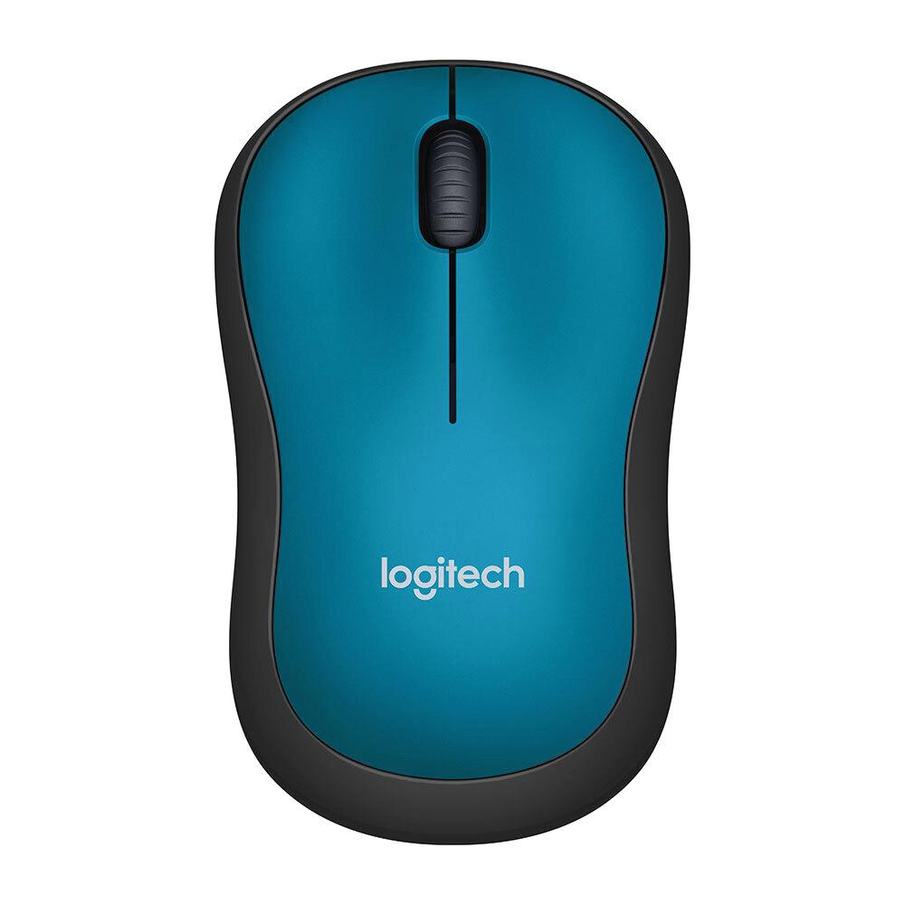 MOUSE LOGITECH M185 WIRELESS BLUE - 3