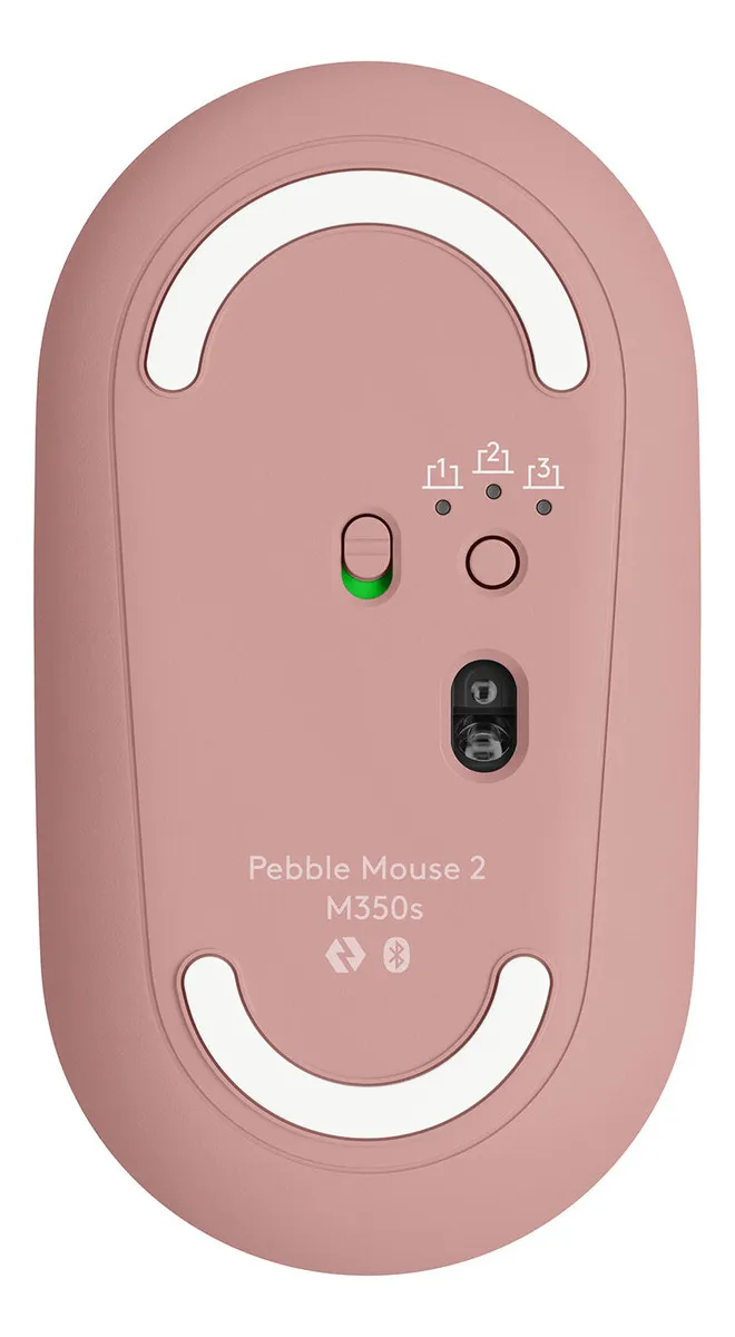 MOUSE LOGITECH PEBBLE 2 M350S BLUETOOTH/WIRELESS ROSE - 2