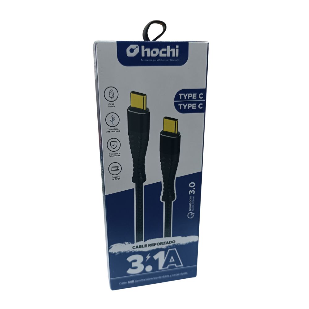 CABLE USB-C A USB-C 31A CARGA RAPIDA - 2