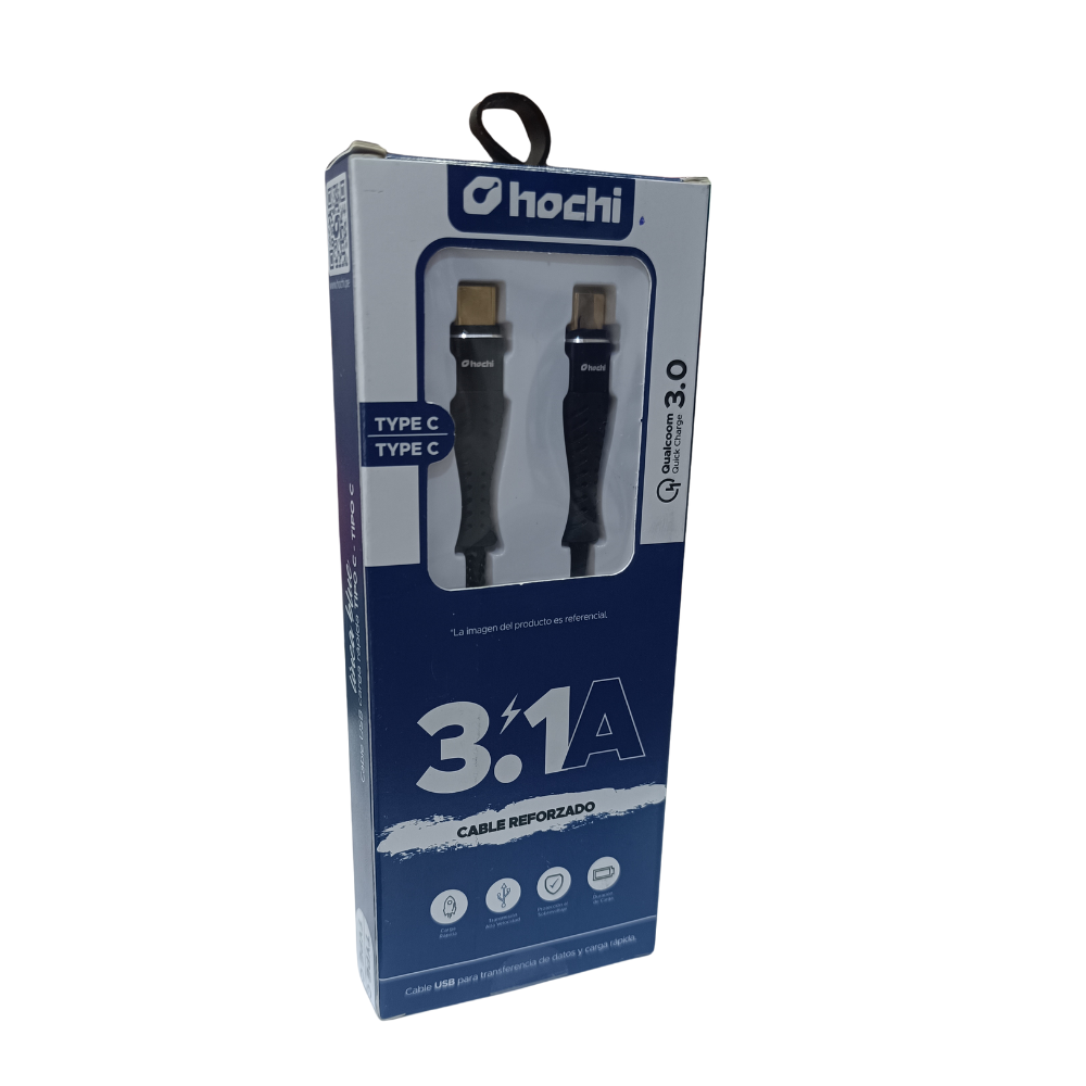 CABLE USB-C A USB-C 31A CARGA RAPIDA - 4