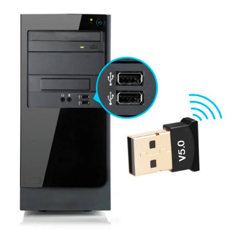ADAPTADOR USB BLUETOOTH CRS 5.0 P/PC LAPTOP - 2