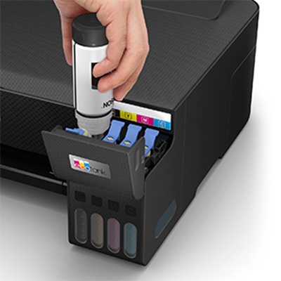 IMPRESORA INALÁMBRICA EPSON ECOTANK L1250 WIFI COLOR NEGRO - 4