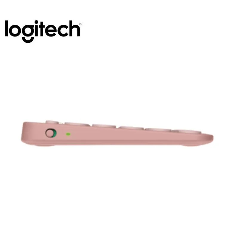 TECLADO LOGITECH PEBBLE 2 K380S BLUETOOTH/WIRELESS SP ROSE - 2
