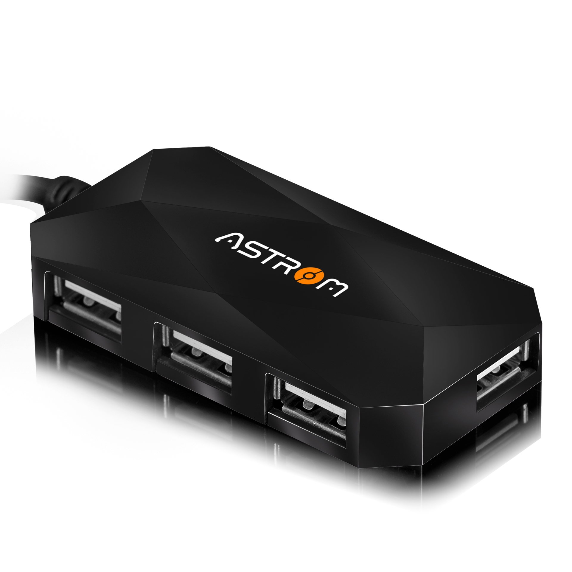 HUB USB 2.0 DE 4 PUERTOS ASTROM AT-1002 PC O LAPTOP - 2