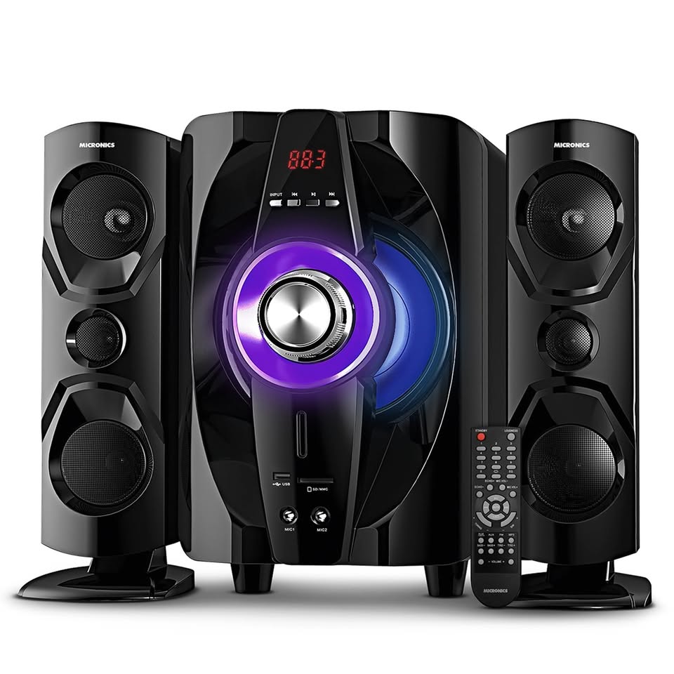 PARLANTE MICRONICS MICS7011BT BLUETOOTH 2.1 SHELBY MIC S7011BT 200 WATTS USB/SD - 1