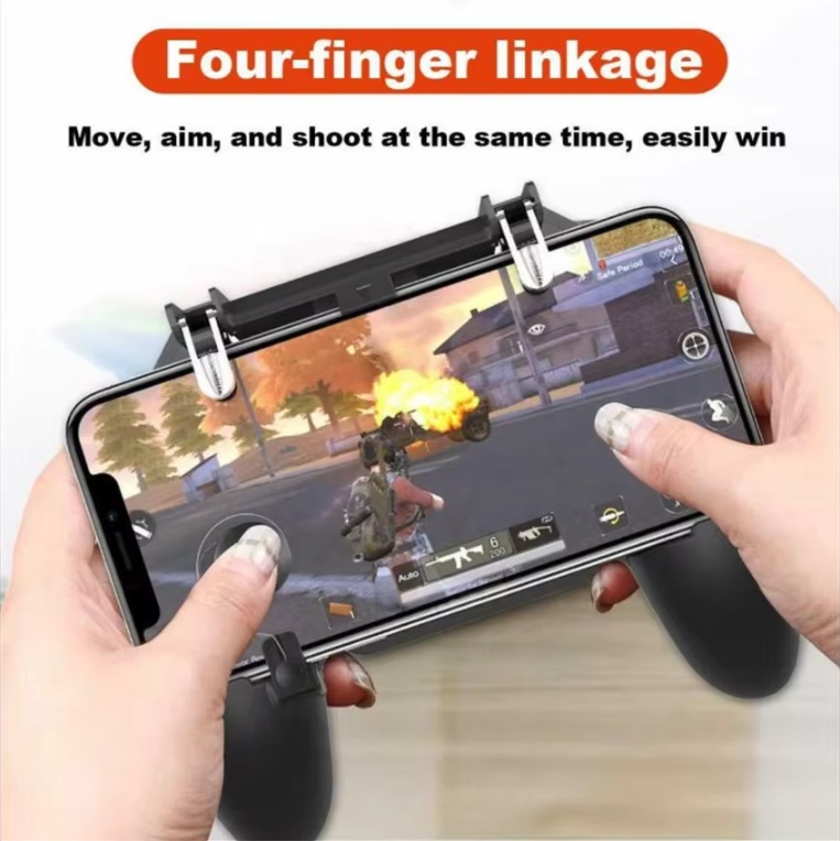 MANDO GATILLERO PARA CELULAR W11 L1 R1, PUBG, FORTNITE, FREE FIRE, CALL OF DUTY - 3