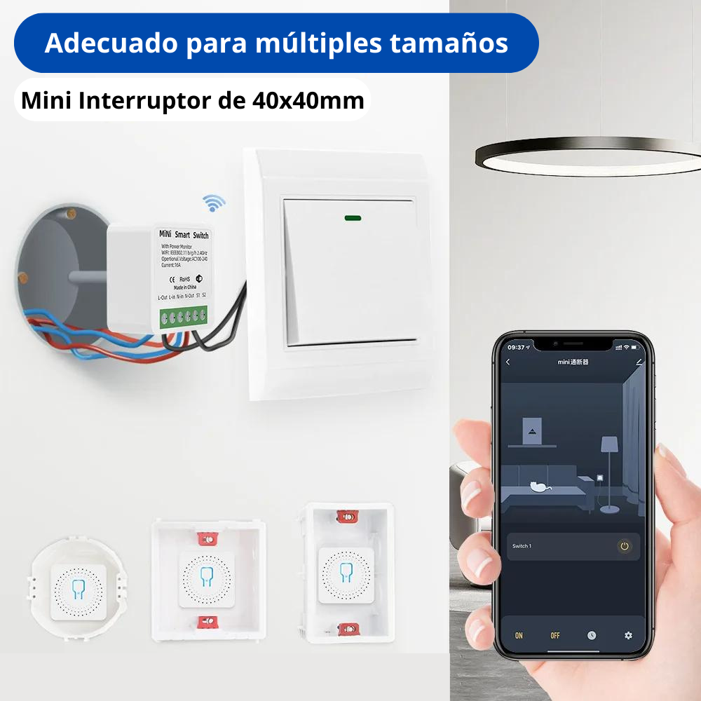 MINI SWITCH INTELIGENTE WIFI - 3